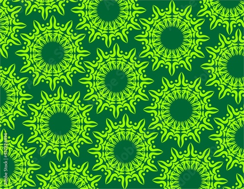 Seamless Pattern Green