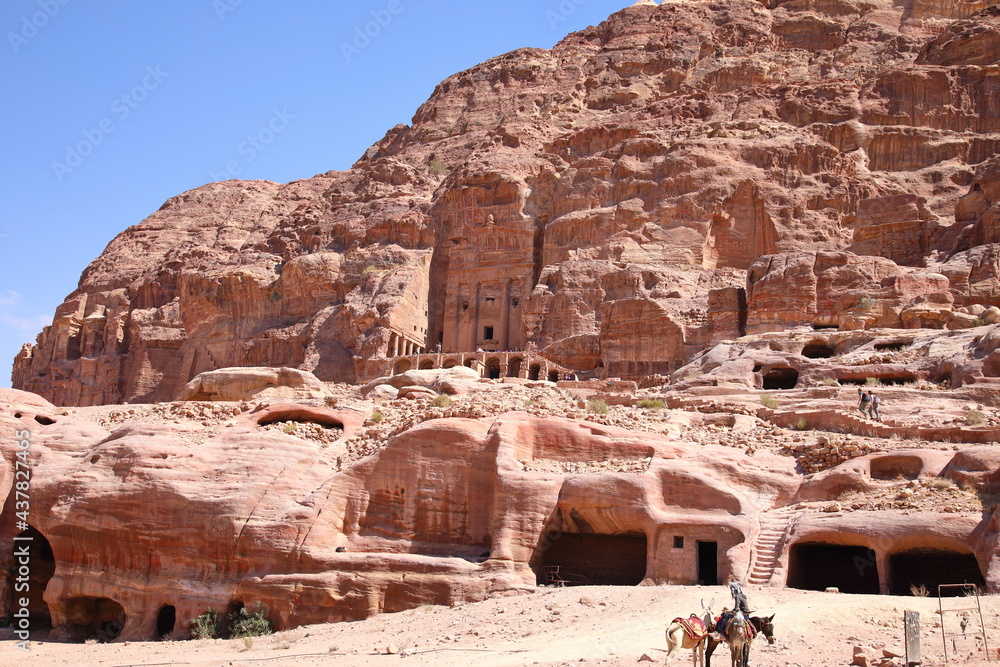 The Urn Tomb at Petra, Jordan