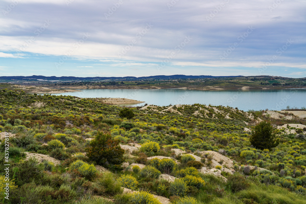 The Pedrera water reservoir near Santa Pola, Alicante. Spain