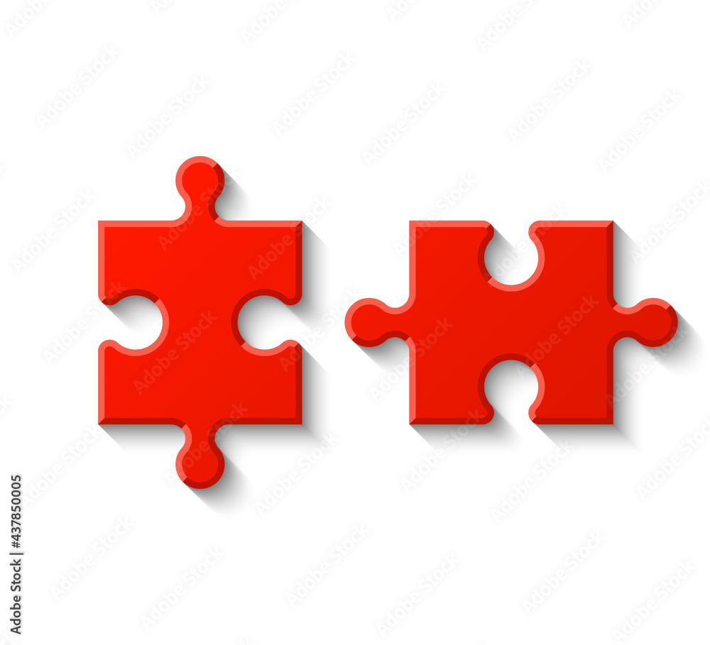 Puzzle two piece business presentation infograph. 2 Step process diagram. Section compare banner. Puzzle two piece business presentation infograph. 2 Step process diagram. Section compare banner.