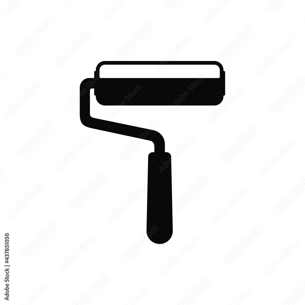 MobileSimple icon of paint roller and painting related vector icons. Vector illustration design. MobileSimple icon of paint roller and painting related vector icons. Vector illustration design.