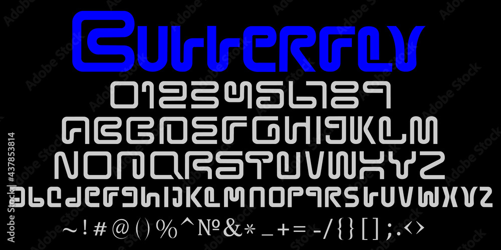 Latin alphabet uppercase, lowercase letters, numbers and punctuation signs Latin alphabet uppercase, lowercase letters, numbers and punctuation signs