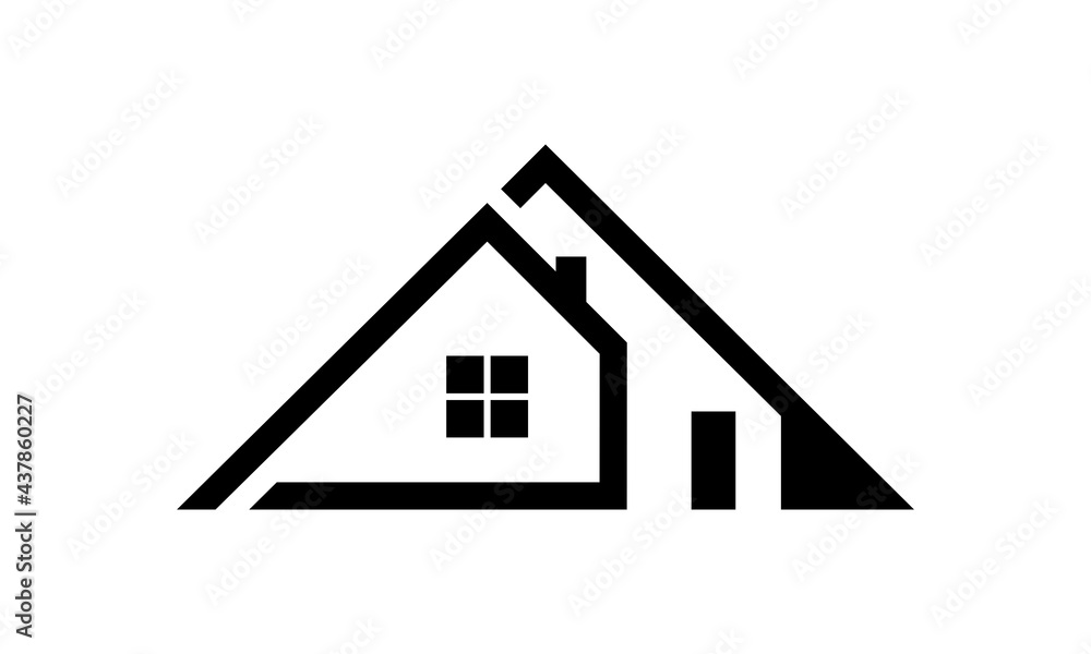 triangle home logo vector triangle home logo vector