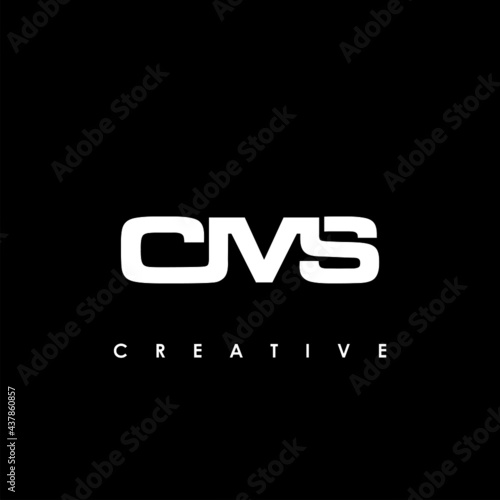 CMS Letter Initial Logo Design Template Vector Illustration