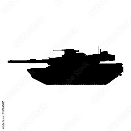 Tank Silhouette (M1 Abrams)