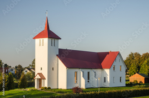 Salgale new lutheran church, Latvia.