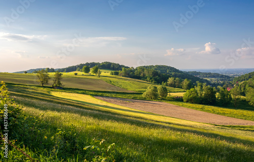 landscape of region  Leszna G  rna  Powiat Cieszy  ski  Poland