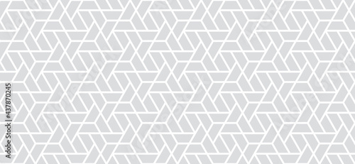 Seamless geometric pattern. Vector gray background. Design element.