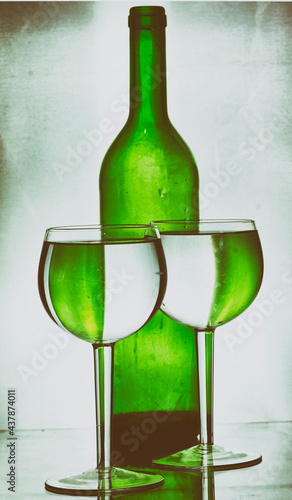 glass, wine, glasses