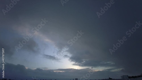 Sad day, gray day, melancholic day Timelapse