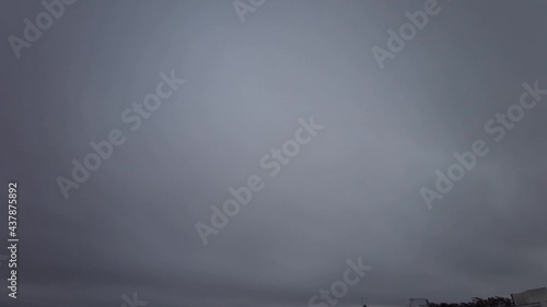 Sad day, gray day, melancholic day Timelapse