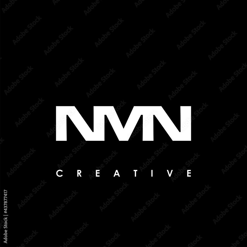 NMN Letter Initial Logo Design Template Vector Illustration