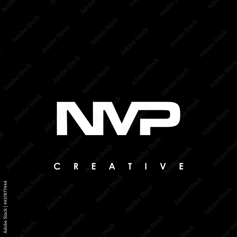 NMP Letter Initial Logo Design Template Vector Illustration