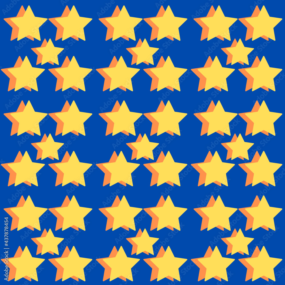 Pattern with double points on a blue background Pattern with double points on a blue background