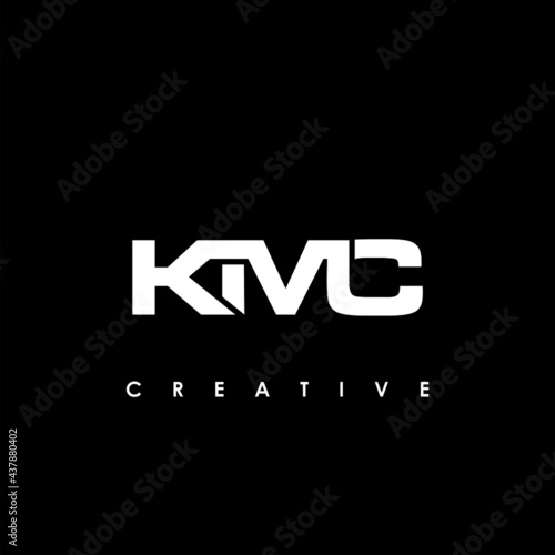 KMC Letter Initial Logo Design Template Vector Illustration