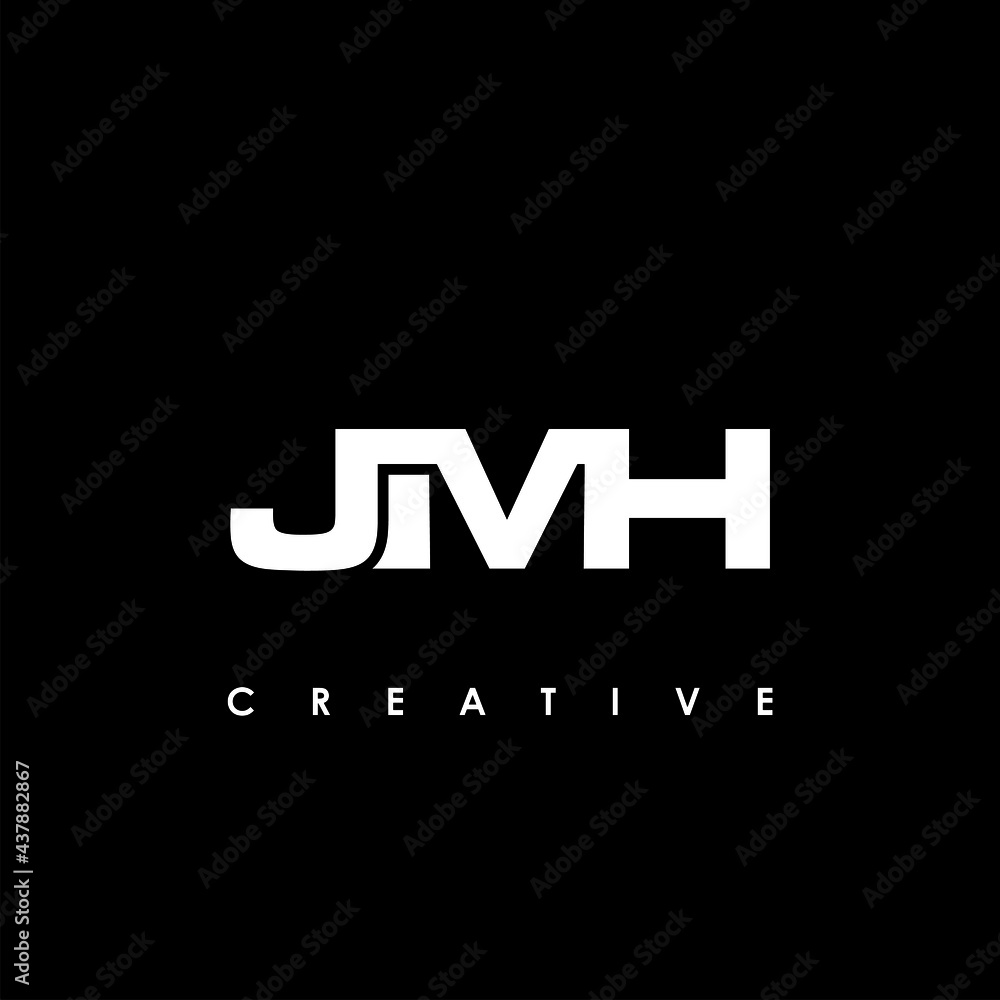 JMH Letter Initial Logo Design Template Vector Illustration JMH Letter Initial Logo Design Template Vector Illustration