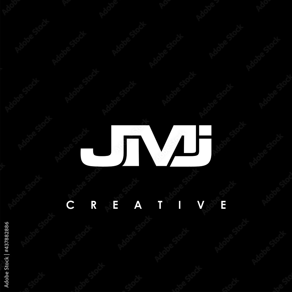JMI Letter Initial Logo Design Template Vector Illustration