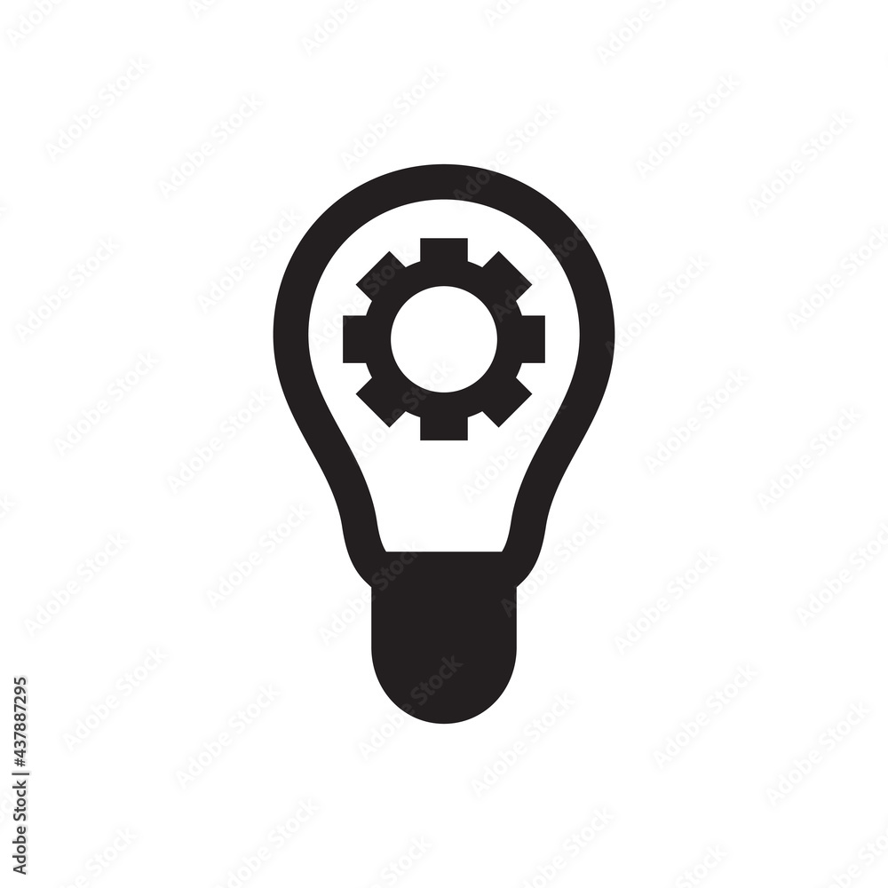 Creative Idea Icon And Innovation Sign Symbol Creative Idea Icon And Innovation Sign Symbol