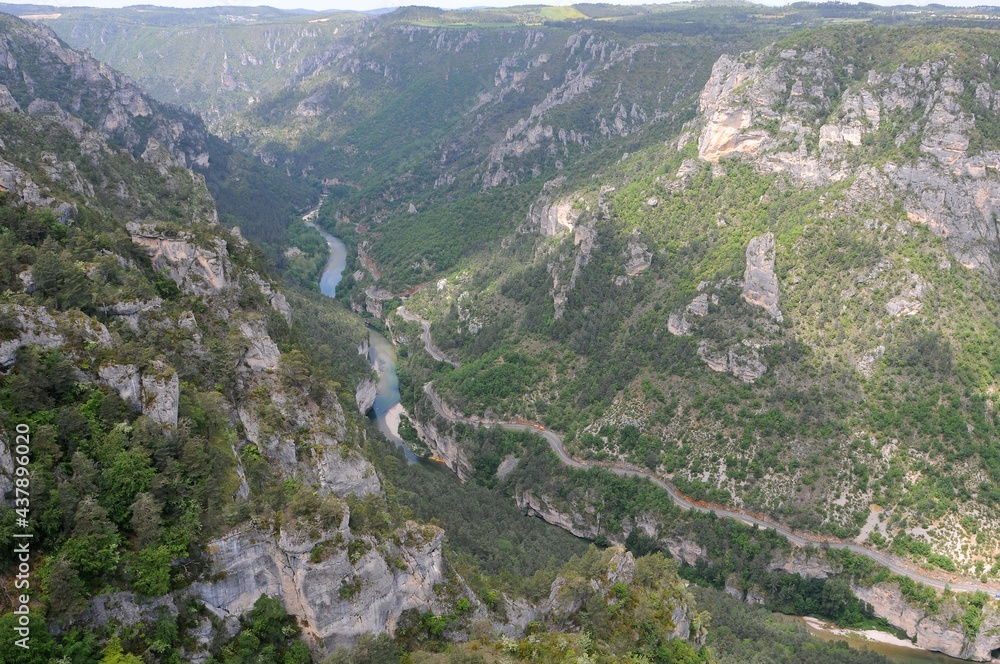Les gorges du Tarn en Lozère France