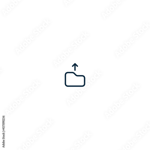 Minimal upload icon
