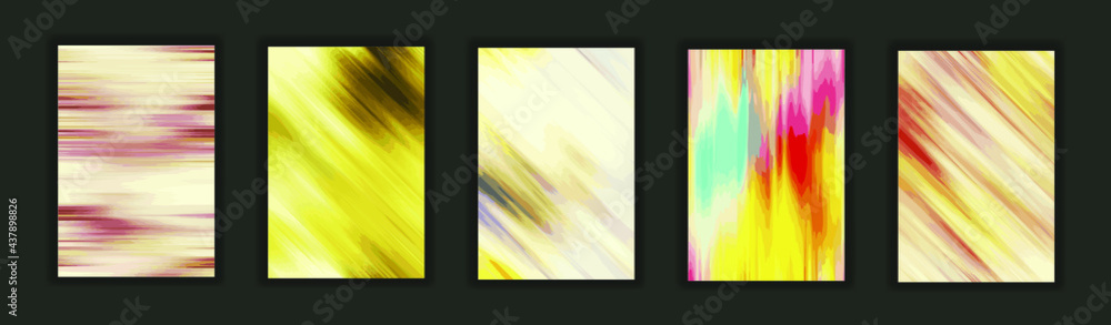 Naklejka premium Abstract Color blur background. Modern Smartphone screen, mobile app Template. Design for Wallpaper, background, banner, flyer, Social media post