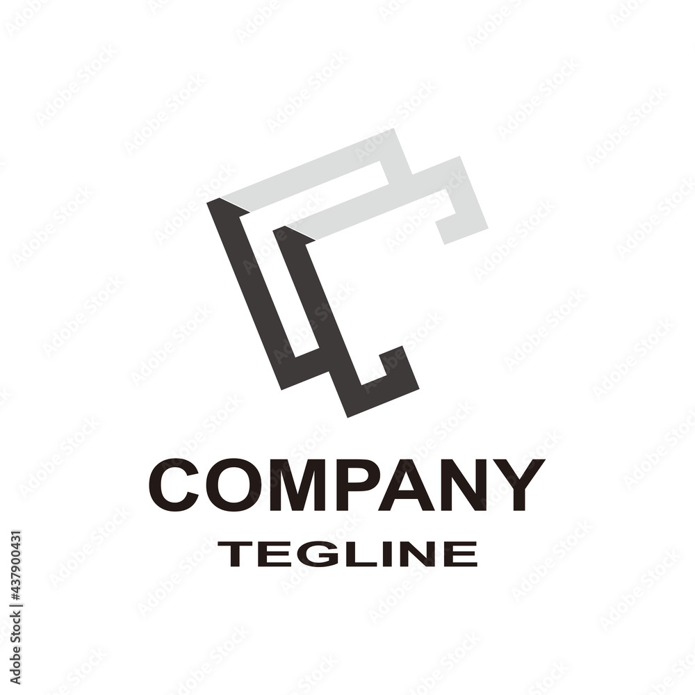 Vector illustration. Letter c logo, flat icon and vector design template Vector illustration. Letter c logo, flat icon and vector design template