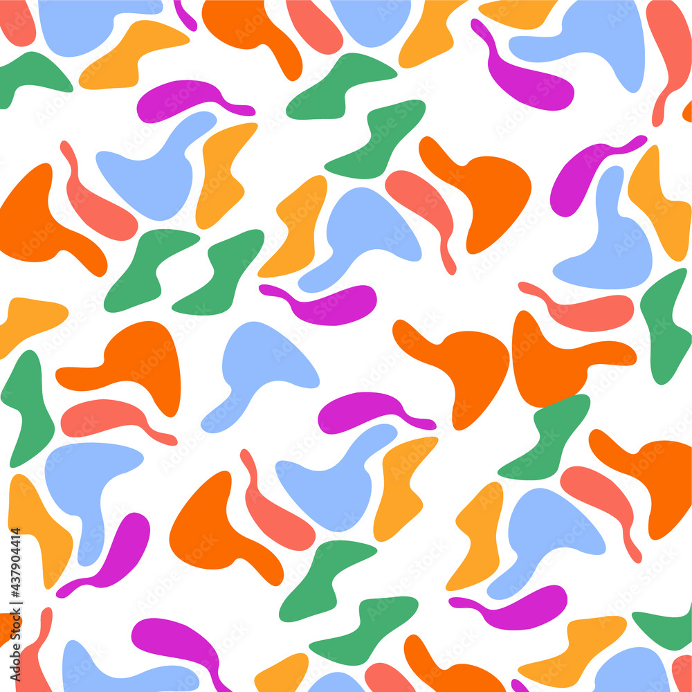 seamless pattern with shape
