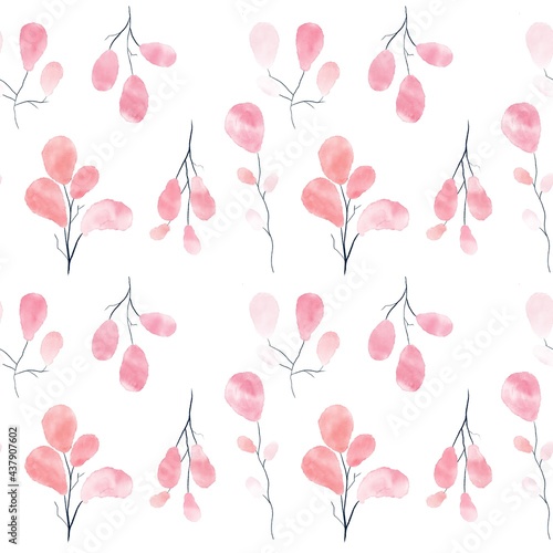 seamless background with hearts