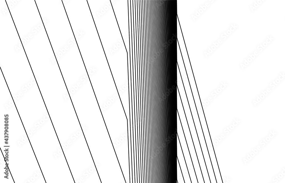 Fototapeta premium abstract line drawing digital background