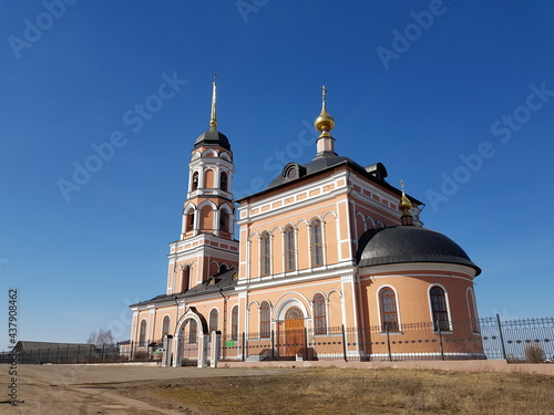 Old stone orthodox christian cathedral