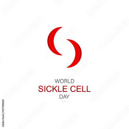 World Sickle Cell Day ,Vector Illustration.