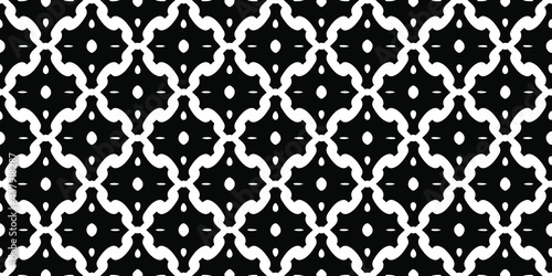  vector pattern with triangular elements. abstract ornament for wallpapers and backgrounds. Black and white colors.