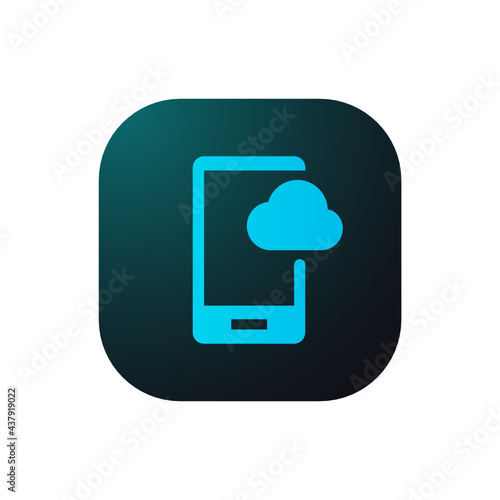 Mobile Cloud - Sticker