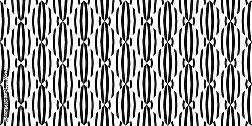 vector pattern with diagonal elements. abstract ornament for wallpapers and backgrounds. Black and white colors. © t2k4