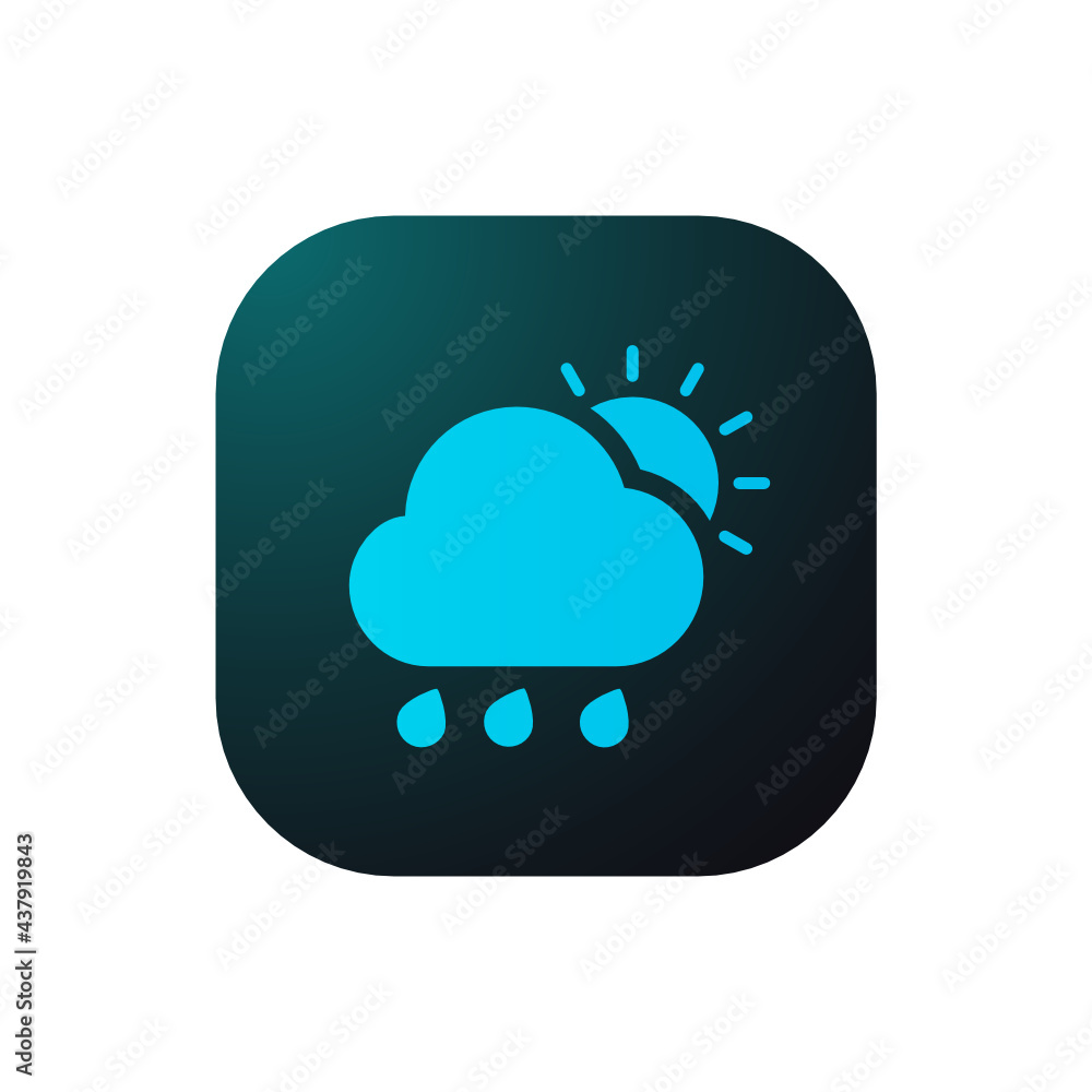 Weather - App Icon Button