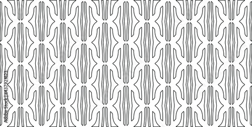 vector pattern with diagonal elements. abstract ornament for wallpapers and backgrounds. Black and white colors.