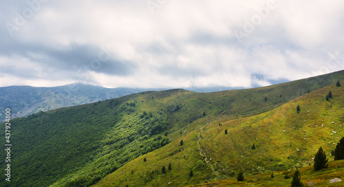 landscape in the mountains