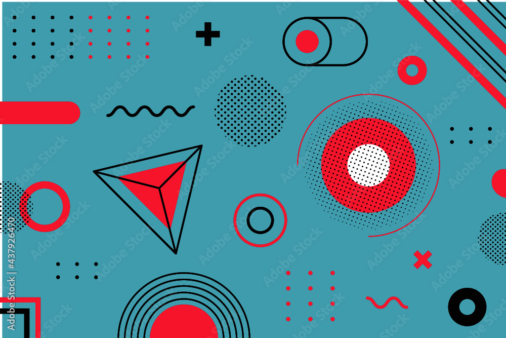 Obraz premium illustration of an background with circles