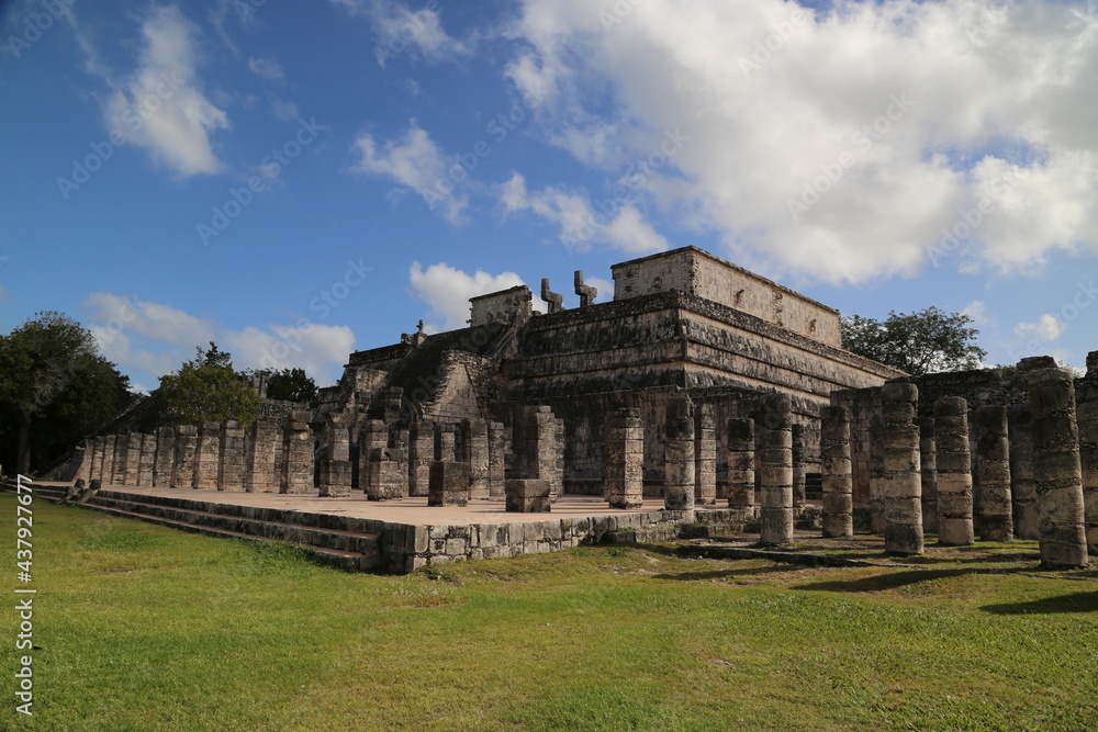 The Temple of the Warriors, Chichen Itza