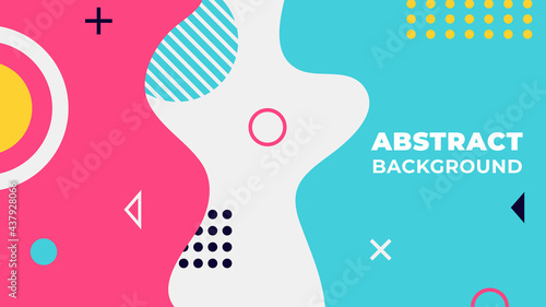 Abstract motion concept backgrounds set. Fluid and liquid template. Memphis pattern. Color shapes. Design elements for banners, posters, invitations, gift cards, stories, covers, flyers, vouchers.