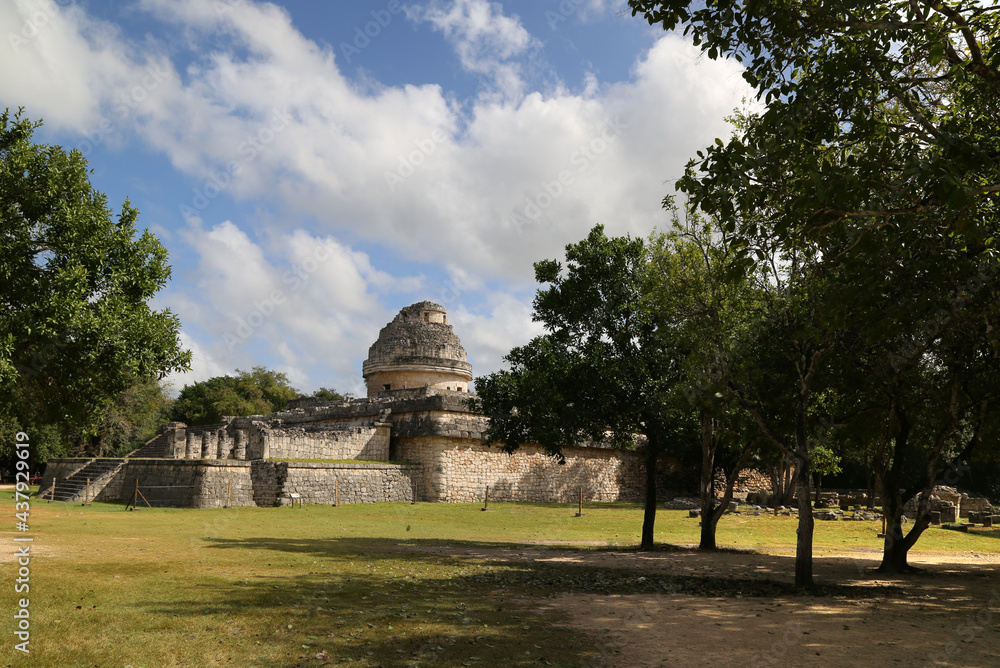 The Caracol, Observatory building, Chichen Itza
