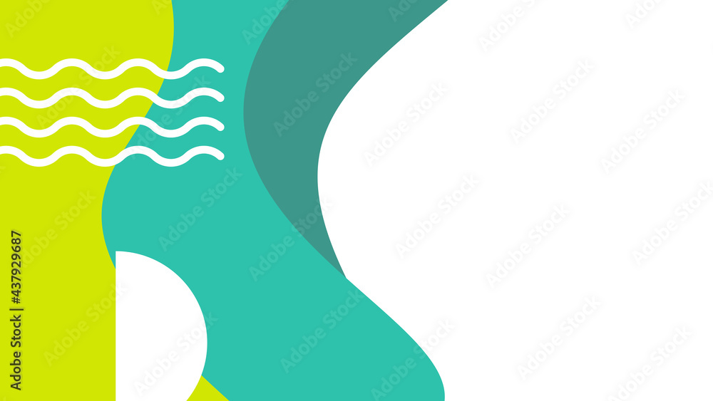 Colourful abstract wave background with Memphis style. Modern abstract covers set, minimal covers design. Colorful geometric background, vector illustration.
Colourful abstract wave background with Memphis style. Modern abstract covers set, minimal covers design. Colorful geometric background, vector illustration.