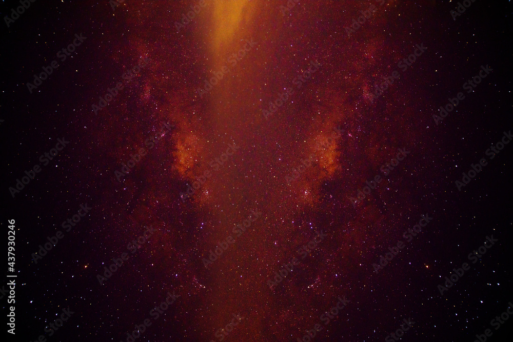 Obraz premium Night star background, Astronomy galaxy sky spec