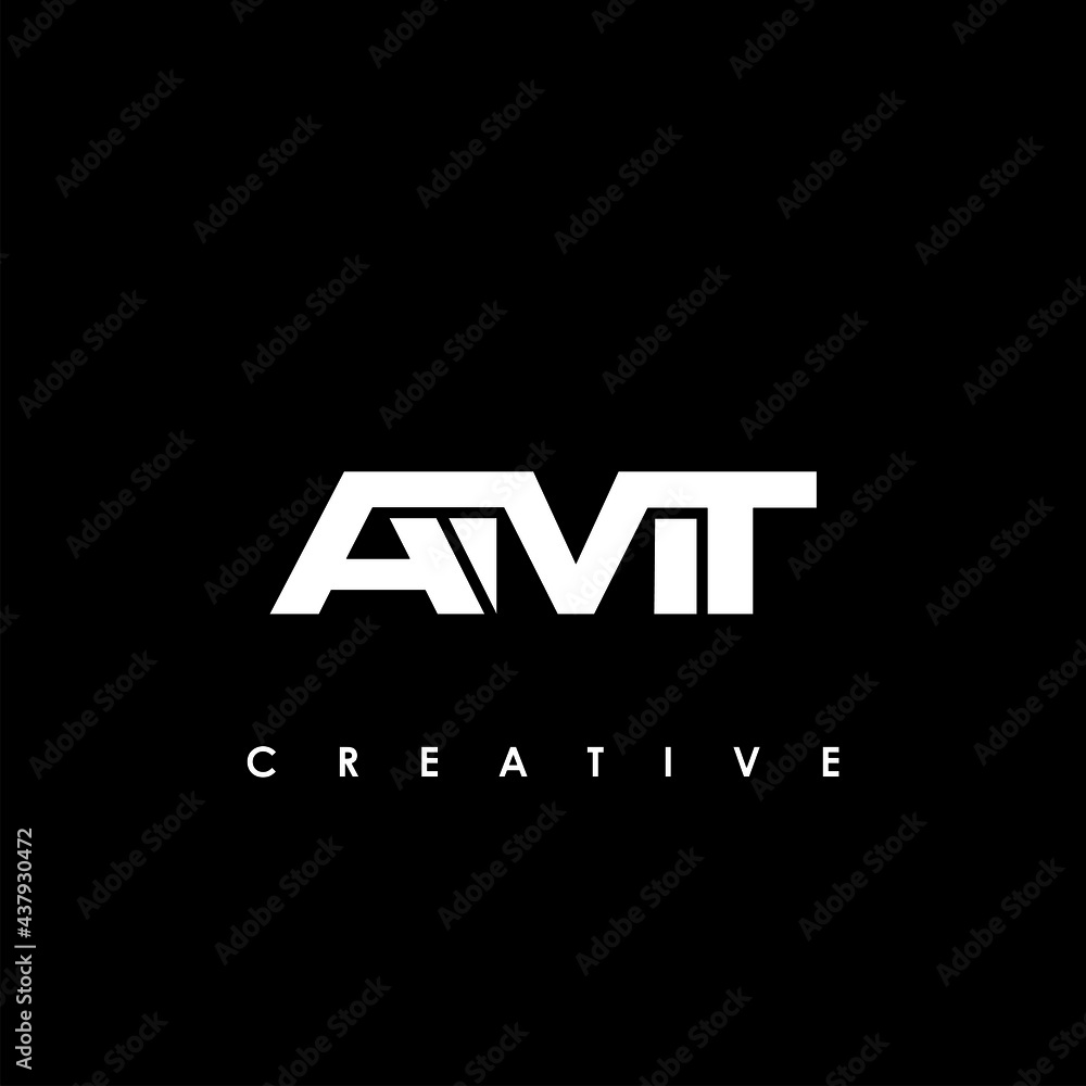 AMT Letter Initial Logo Design Template Vector Illustration