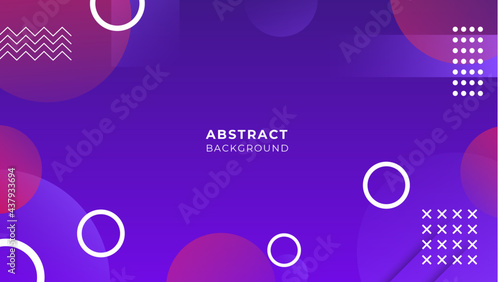 Abstract background of science and innovation technology. Technical background with molecular structures and chemical engineering. Abstract background made of halftone dots and curved lines in purple