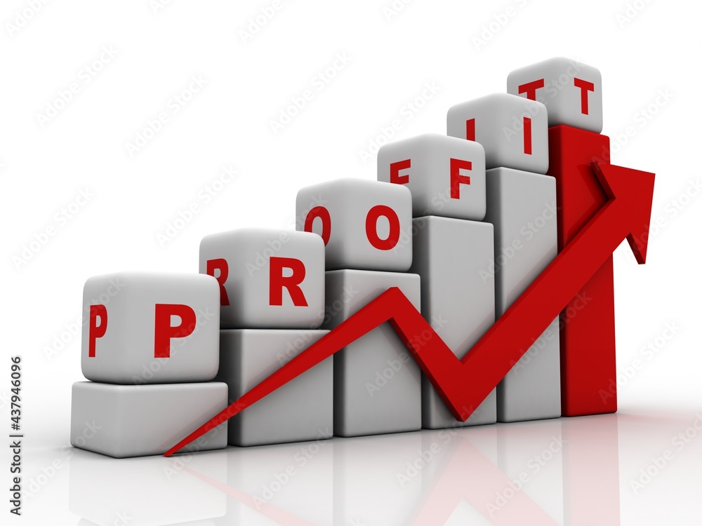 3d rendering Stock market online business concept. business Graph 3d rendering Stock market online business concept. business Graph