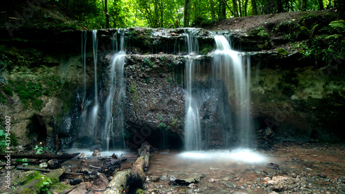 Waterfall in forest