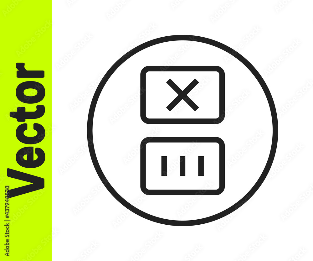 Black line Washing under 90 degrees celsius icon isolated on white background. Temperature wash. Vector Black line Washing under 90 degrees celsius icon isolated on white background. Temperature wash. Vector