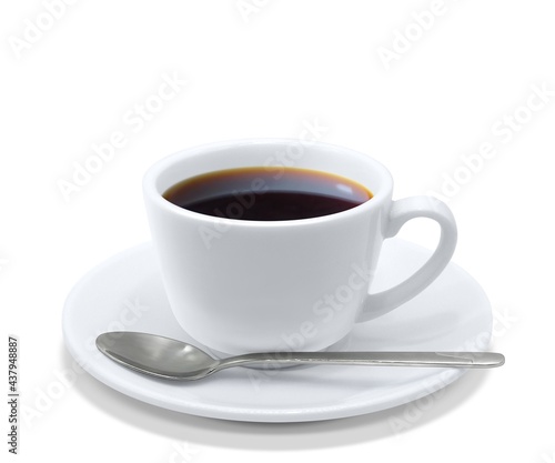 コーヒー 飲み物 イラスト リアル ホット スプーン