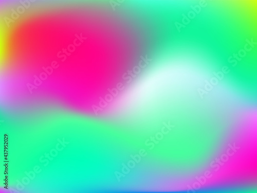 Holographic background. Bright, smooth mesh with a blurry futuristic pattern.